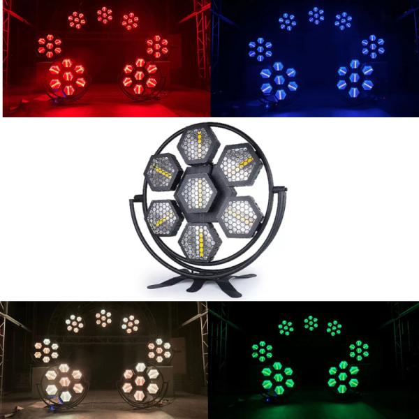 Quality DJ Disco 7pcsX60w Warm White Portman Lights Retro Stage Lighting for sale