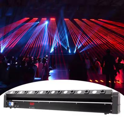 China 8 Eyes Beam Bar Laser Beam Moving Head R 4W For Night Club for sale