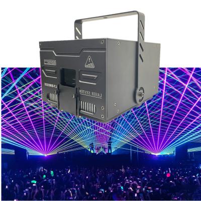 China Dj Club Disco 3w Stage Laser Lighting RGB Laser Scanner AC100-220V 50/60Hz for sale