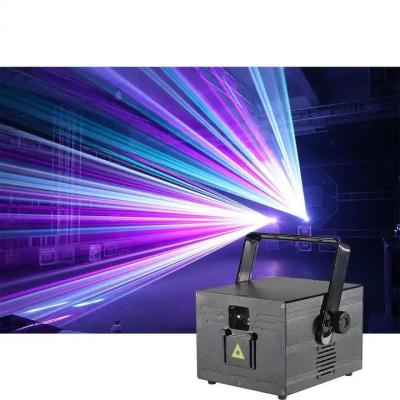 中国 ステージ DJ ディスコ 8ワット ステージレーザー照明 RGB アニメーション レーザーライトショー プロジェクター 販売のため