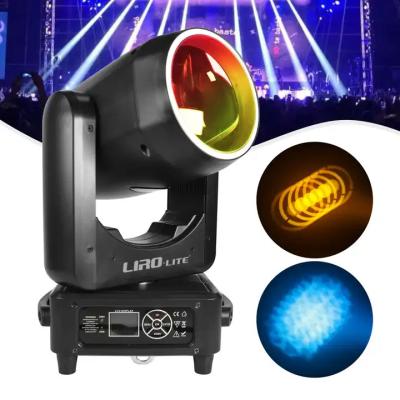 China Dj Stage Disco 200W DMX LED Beam Moving Head Light With Halo Aperture for sale