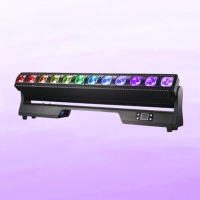 China 12x40w Rgbw 4in1 Disco Dj Pixie Light Rainbow Effect Zoom Sweeper Lavado escenario concierto boda en venta