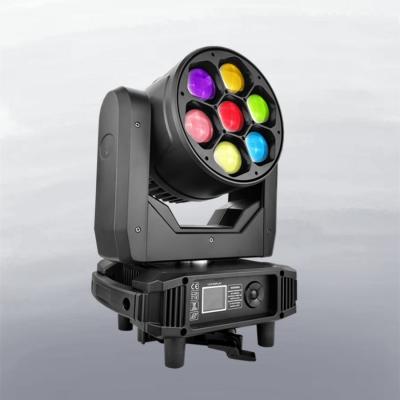 China 7 B-Eyes Moving Head 7pcs 40w RGBW 4in1 Zoom Beam Wash Event Stage Lighting For Wedding for sale