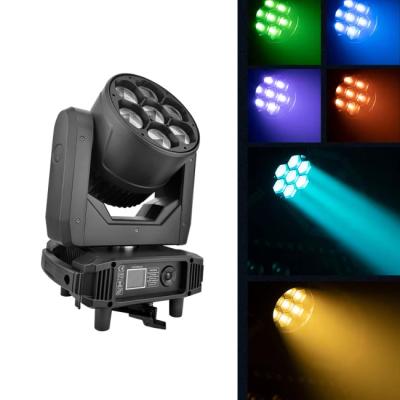 China 7X40W Rgbw 4In1 Led Zoom Wash Moving Head Light Stage Disco Zoom Moving Head Wash 7x40 Dj Disco Led Stage Light à venda