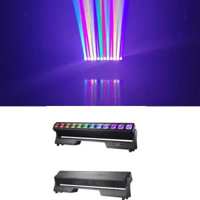 中国 Dj Professional Stage Lighting Dmx RDM RGBW SNAKE 1240 12x40W LED Zoom Wash Strobe Pixel Beam Bar Moving Head Light 販売のため