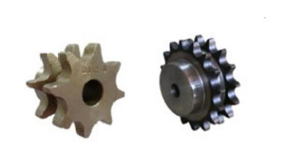 China Double Teeth Welded Chain Wheel Transmission Double Pitch Roller Chain Sprockets zu verkaufen