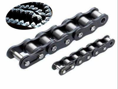 China Double Pitch Attachment Transmission Drive Chain Stainless Steel High Tensile ISO9001 for sale