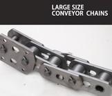 Chine 125 mm 100 mm Lien de chaîne d'ascenseur à godet Grandes chaînes de convoyeur anti-corrosion à vendre