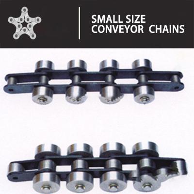 China OEM Free Flow Conveyor Roller Chain 12.7 - 25.4 mm for sale