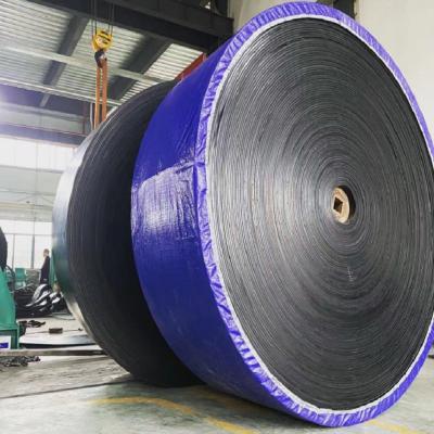 China UCER-Bandbreedte 300mm Zwarte Nylon Transportbanden Te koop
