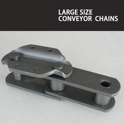 China NE NSE Central Bucket Elevator Conveyor Chain Pitch 76.2mm To 150mm for sale