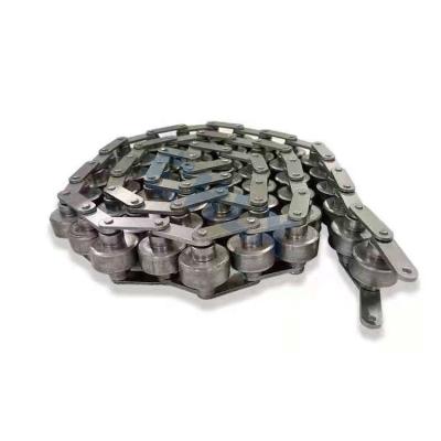 China Industrial Transmission Drive Chain 8.00mm Free Flow Roller Chain For Conveyor for sale