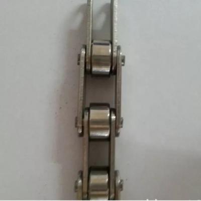 中国 空のステンレス鋼の鎖のためのC2052HPSSの倍ピッチのステンレス鋼のコンベヤーの鎖 販売のため