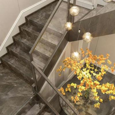 China House Floor Tiles Marble Look Design 300x1200mm Porcelain Step Tiles for sale