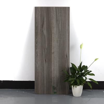 China Dark Grey Floor Bathroom Wood Grain Ceramic Tiles 200x1000mm for sale