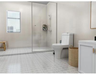 China Badezimmer-keramische rustikale glasig-glänzende Bodenfliese-Muster-Entwurfs-Deco-Wand-Fliese zu verkaufen