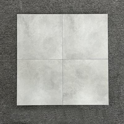 China 600*600 Rustic Floor Tiles Cement Concrete Look Anti Slip Acid-Resistant for sale