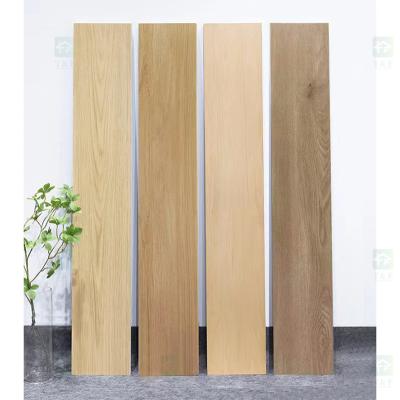 China Finish Effect Design Wood Grain Ceramic Tiles , Porcelain Plank Tile Flooring 150 X 900mm for sale
