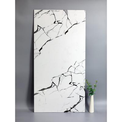 China Eben moderne Haus-Badezimmer-Wand und Bodenfliese 60x120cm weißes Matt Marble Porcelain Floor Tile zu verkaufen