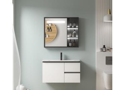 China T&F Bathroom Vanity Units , Space Saving Vanity Cabinet With Mirror for sale