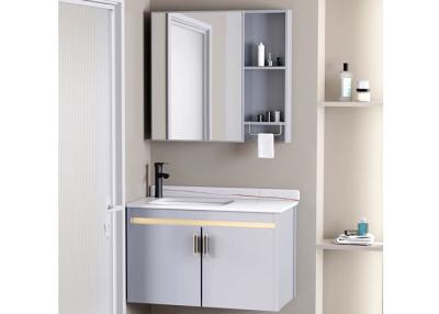 China Gabinete de aluminio impermeable del espejo de vanidad del cuarto de baño montado en la pared en venta