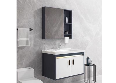 China Foshan Manufacturer Hot Sale Single Sink Design Modern Bathroom Vanity Set for sale