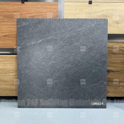 China 60x60mm Grey Marble Ceramic Tiles For Floor And Wall Bedroom Rustic Porcelain Tiles for sale
