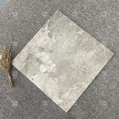 China 600x600 Cuerpo entero Color gris Marmol aspecto de porcelana azulejos rústicos para el suelo interior y la pared en venta