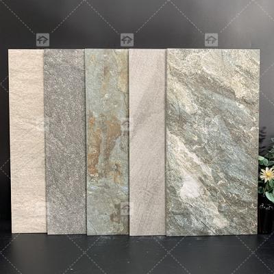 China 300x600mm Matte 3D Ceramic Tiles Exterior Wall Decoration Porcelain Tiles  For Wall for sale