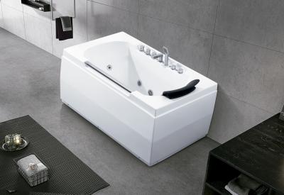 China Drainer Bathroom Jacuzzi Tub 1950x1300x780mm Freestanding Hot Tub for sale