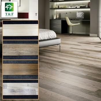 China 150 X 600 Wooden Floor Tiles For Bedroom 10mm Thickness Antibacterial for sale