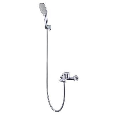 China Washroom Rainfall Bath Shower Mixer Set Hot cold water Function for sale