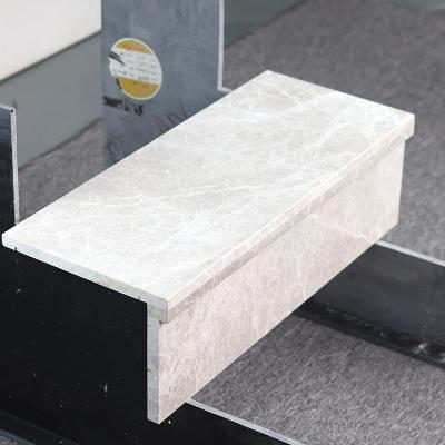 China Customizable Grade AAA Stair Ceramic Tiles , 17mm Natural Stone Stairs for sale