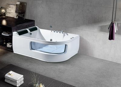 China Massage Bathroom Jacuzzi Tub , 2 Seats Whirlpool Acrylic Bathtub for sale