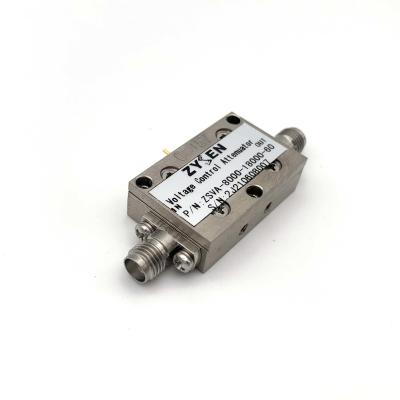 China 60dB 8 To 18GHz Voltage Control Attenuator 5V Voltage Control for sale