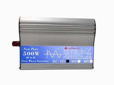 China DC12V/24V/48V battery voltage high frequency electric  inverter 500W for home for sale