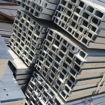 China Q235B Steel Channel Profile Hot Rolled Structural Steel Channel For Bridge Forklift for sale
