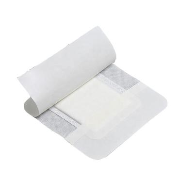 China Adhesive Antimicrobial Foam Dressing Medical Silicone Sheet For Pressure Ulcer for sale