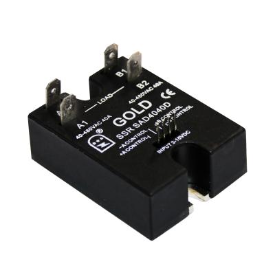 China 100 Amp Dc AC 2 Phase Solid State Relay Heater Control for sale