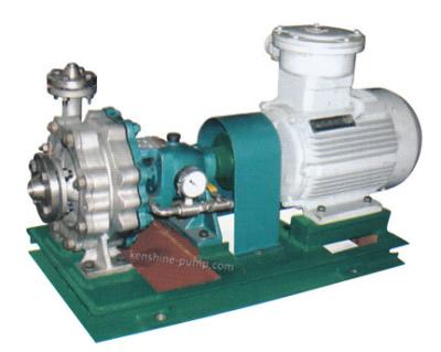 China QXP tangential flow pump with open impelle chemical resistant pump for  fluids with solid and easy to wear for sale