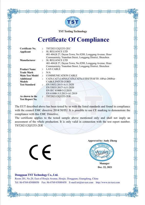 CE - SL RELIANCE LTD