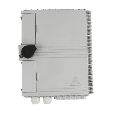 China IP65 Waterproof Outdoor Fiber Optic NAP Box 12 Port Fiber Termination Box for sale