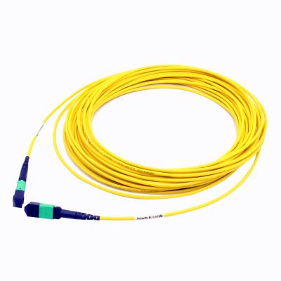 China Single Mode MTP Conector 8F MPO MTP Patch Cord 1 To 30 Meter for sale