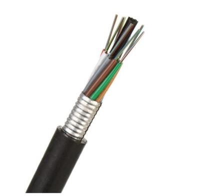 China 2-288 Fibers GYTA Loose Tube Fiber Optic Cable With APL Tape Armored 3km/roll for sale