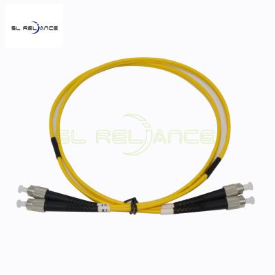 China CE ROHS 3m Single Mode Duplex Patch Cord  Fc To Fc Fiber Optic Cable for sale