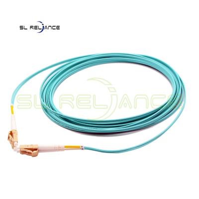 China 3.0mm Om4 Lc To Lc Fiber Patch Cable duplex fiber patch cord for FTTH for sale