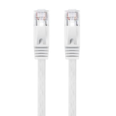 China 32AWG Guage Cat6 UTP Flat Patch Cord RJ45 Network lim Thin LAN for sale