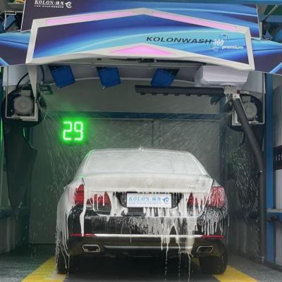 Quality Automatic Touchless Contactless touch-free Car Wash Machine KL360 Premium 22kw for sale