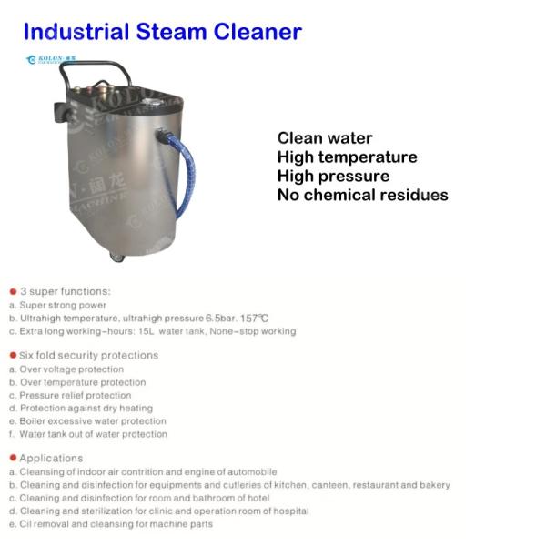 Quality Industrial Steam Cleaner High Temperature High Pressure No Chemical Residues for sale