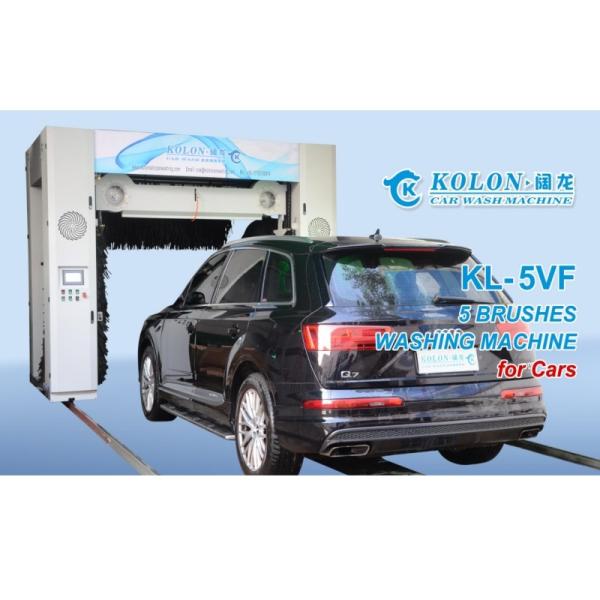 Quality 5 Brushes Automatic Rollover Car Wash Machine Blower Fixed For Car for sale
